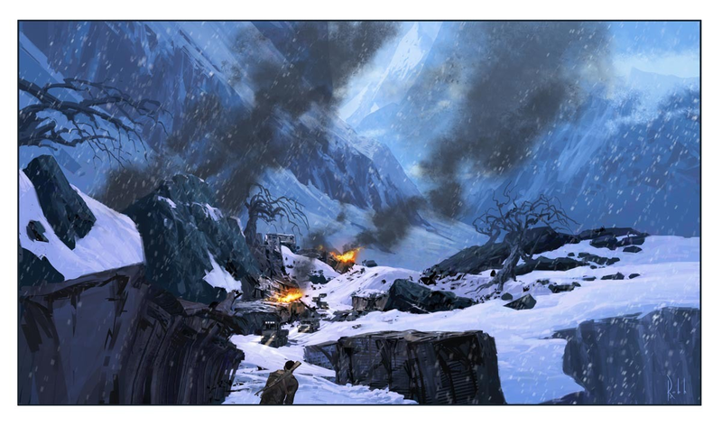 Illustration for article titled Uncharted's Art Director Can Also Draw Cool Spaceships